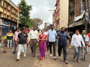 ಗಣೇಶ ಉತ್ಸವ : ಪಾಲಿಕೆ ಮೇಯರ್, ಆಯುಕ್ತರಿಂದ ಸಿದ್ಧತೆ ಪರಿಶೀಲನೆ